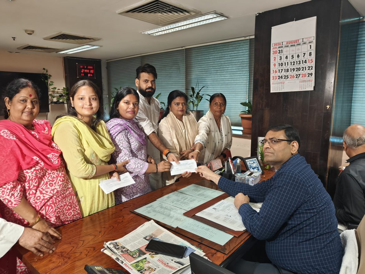 DDA Advisory Council चुनाव: AAP की शिवानी पंचाल और चित्रा विद्यार्थी ने दाखिल किया नामांकन