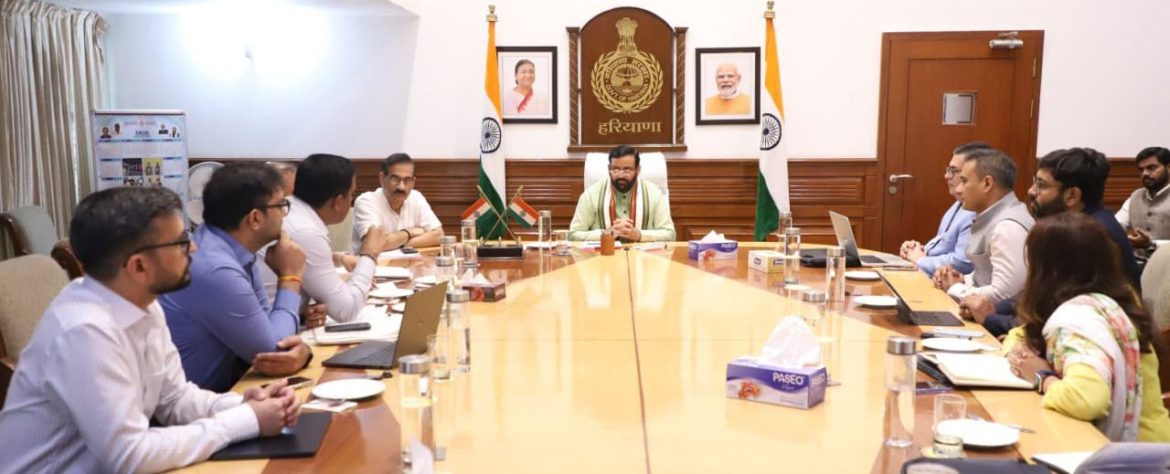 नायब सिंह सैनी ने विश्व बैंक प्रतिनिधिमंडल से की बैठक, AI और डिजिटल गवर्नेंस पर दिया जोर