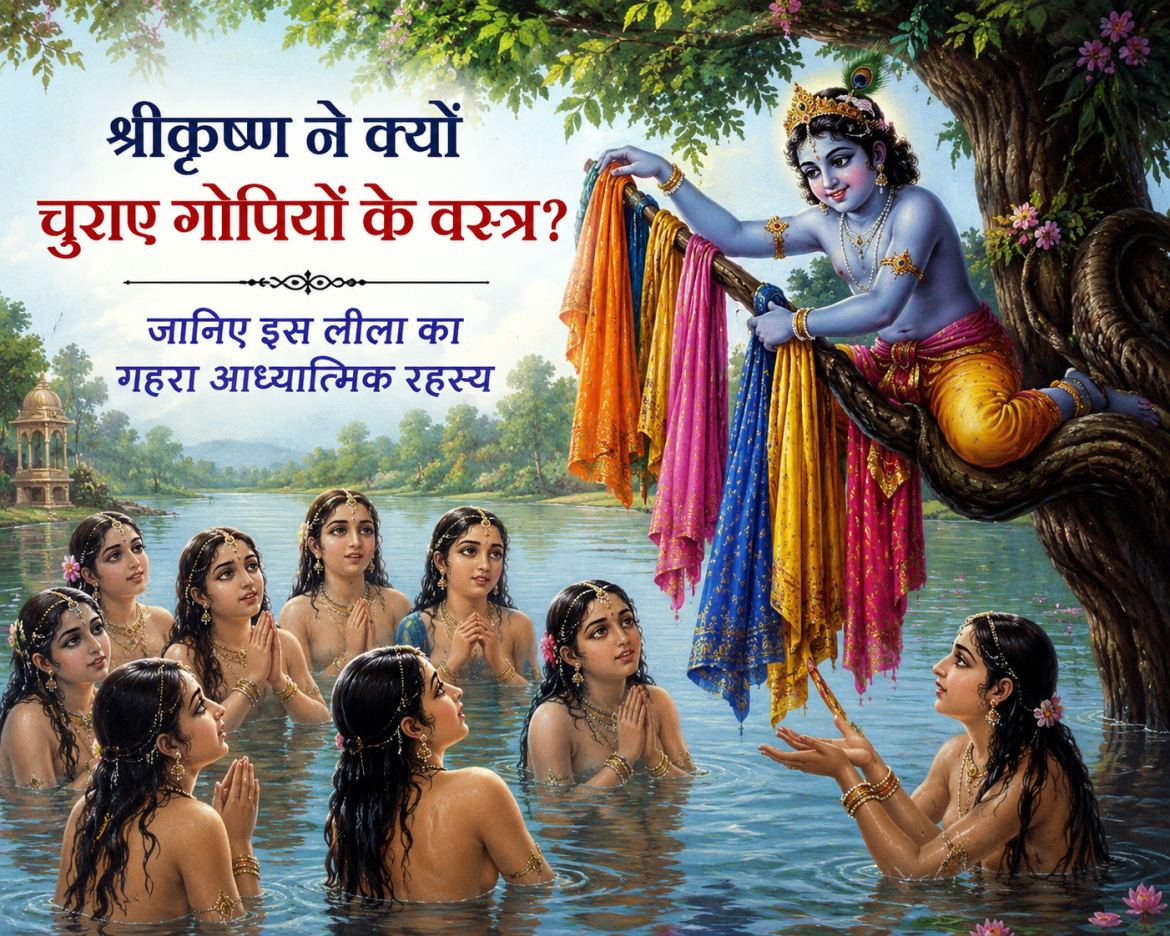 श्रीकृष्ण ने क्यों चुराए गोपियों के वस्त्र? जानिए इस लीला का गहरा आध्यात्मिक रहस्य