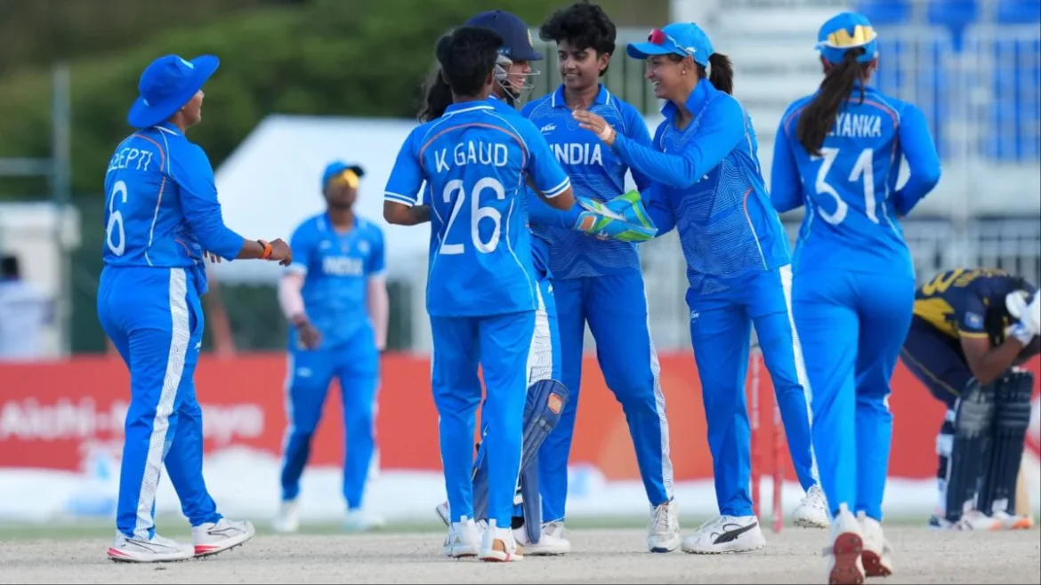 भारत ने श्रीलंका को 147 रन से रौंदकर जीता Gold Medal, महिला T20I में दर्ज की सबसे बड़ी जीत