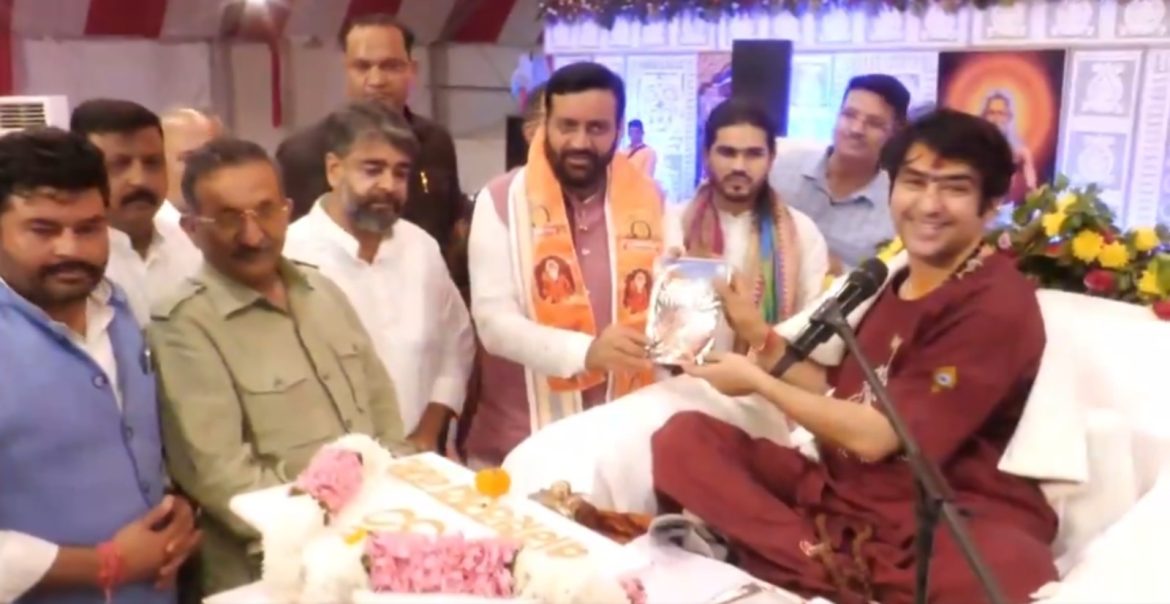 लुधियाना में हनुमान कथा में पहुंचे नायब सिंह सैनी, बोले- भक्ति, सेवा और साहस के प्रतीक हैं हनुमान जी