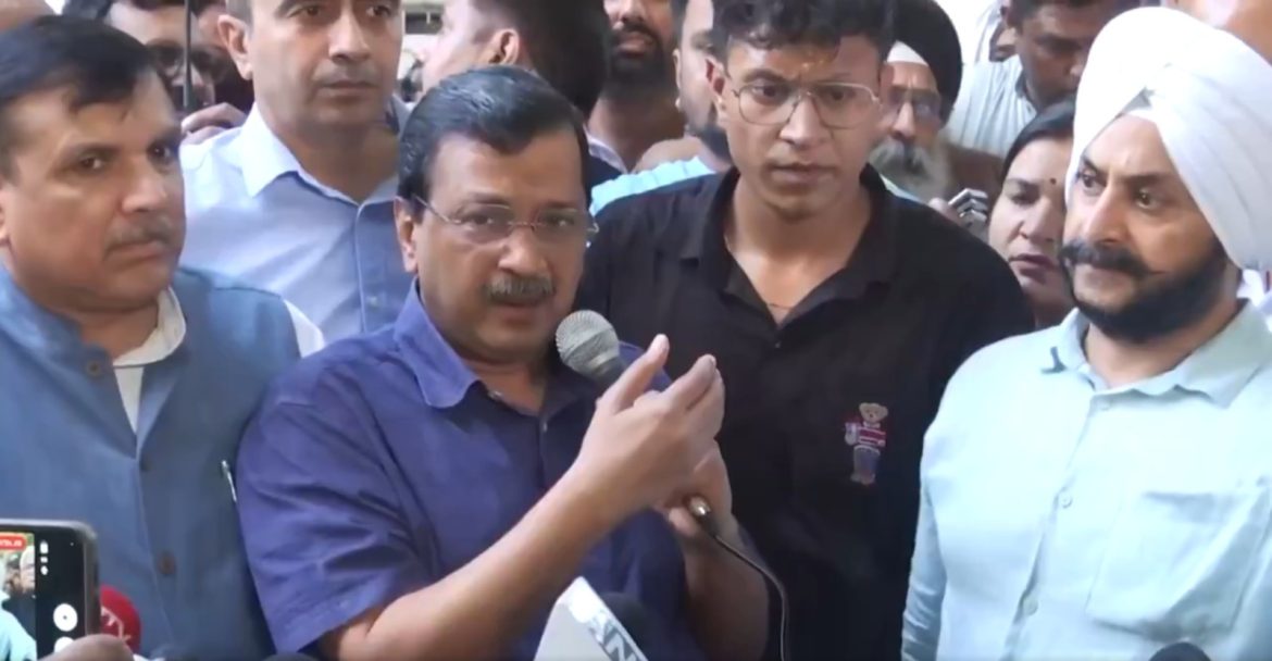 साहिब सिंह को थप्पड़ मारने के आरोप पर अरविंद केजरीवाल का हमला, बोले- देश किसी के पिता की जागीर नहीं