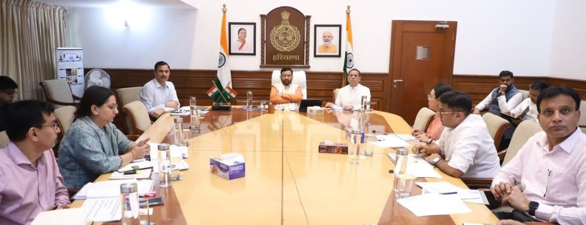 हरियाणा में खरीफ खरीद सीजन 2026 की तैयारी तेज, सीएम नायब सिंह सैनी ने मंडियों के पास खुले स्थानों पर व्यवस्था करने के दिए निर्देश