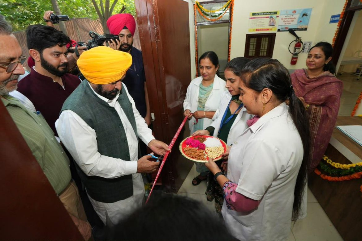 पंजाब में 154 नए आम आदमी क्लीनिकों का उद्घाटन, भगवंत मान ने जनता को दी स्वास्थ्य सुविधाओं की सौगात