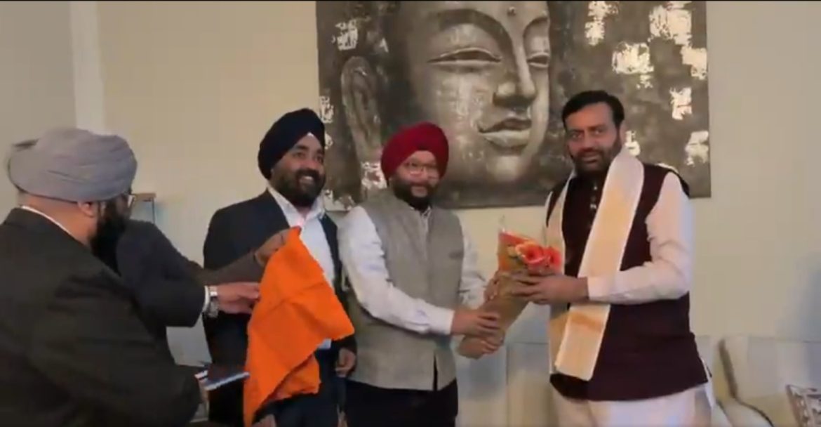 स्वीडन में CM नायब सिंह सैनी से मिला सिख समुदाय का प्रतिनिधिमंडल, हरियाणा में निवेश और रोजगार पर हुई चर्चा