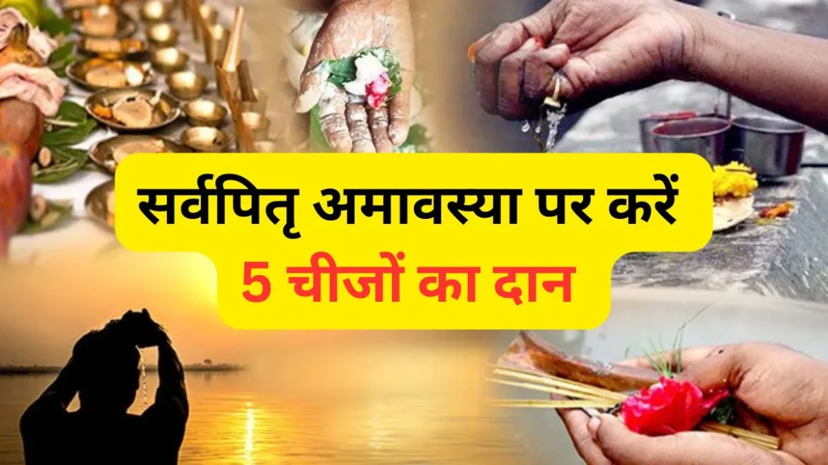 Sarva Pitru Amavasya 2026: सर्वपितृ अमावस्या पर इन 5 चीजों का करें दान, पितरों का मिलेगा आशीर्वाद