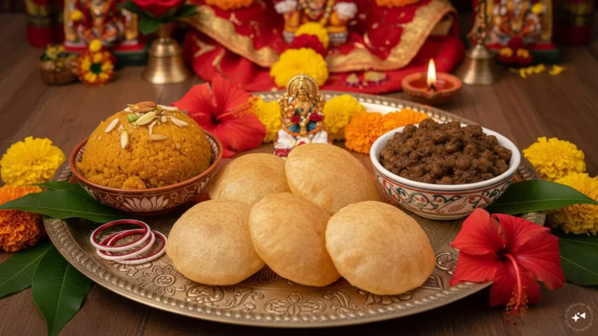 कन्या पूजन 2026: आज अष्टमी पर ऐसे करें कन्या पूजा, हलवा-पूरी और काले चने के प्रसाद का जानें महत्व