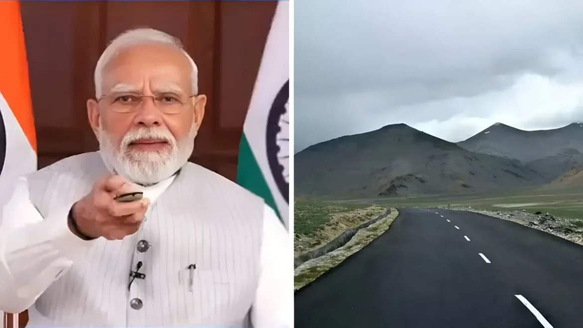 लद्दाख को पीएम नरेंद्र मोदी की बड़ी सौगात, 3,350 करोड़ की परियोजनाओं का उद्घाटन; 12 घंटे का सफर अब 3 घंटे में